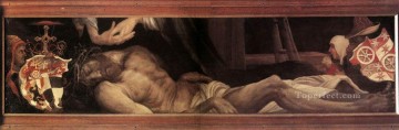 Lamentación de Cristo religioso Matthias Grunewald Pinturas al óleo
